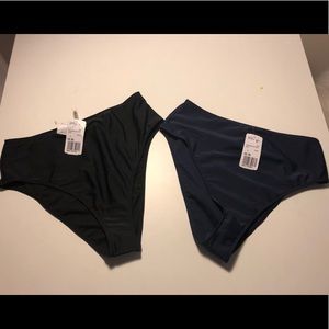 Forever 21 high waisted bikini bottoms